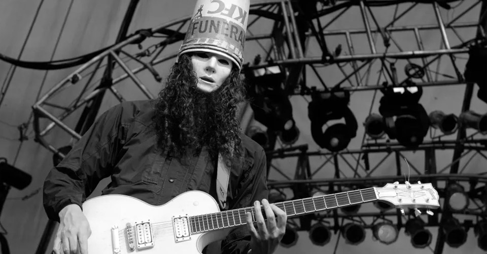 Buckethead during his Guns N' Roses days