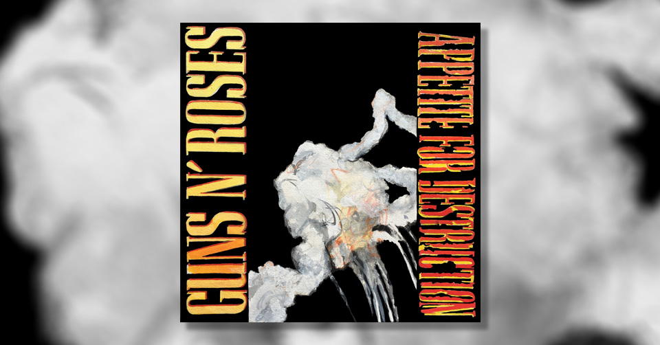 Guns N' Roses Appetite For Destruction Challenger artwork