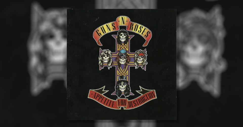 Guns N' Roses Appetite For Destruction artwork