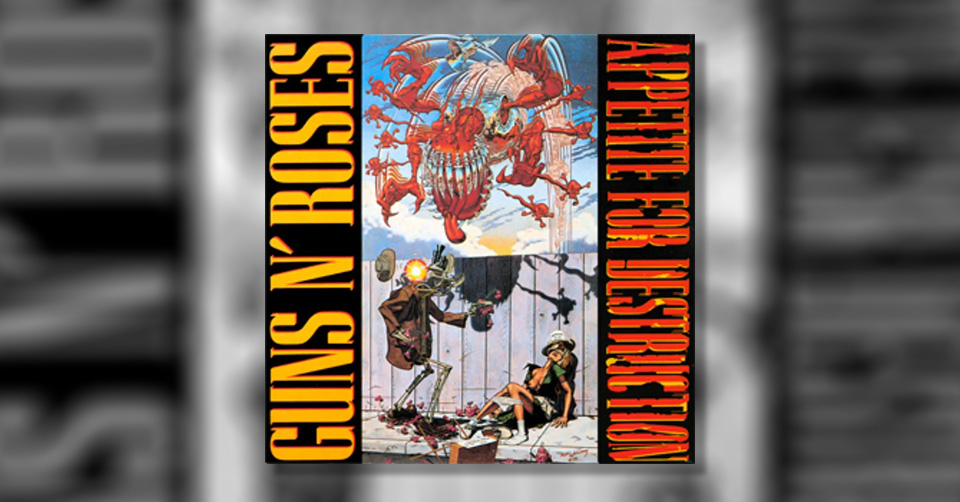 GNR Appetite For Destruction original artwork