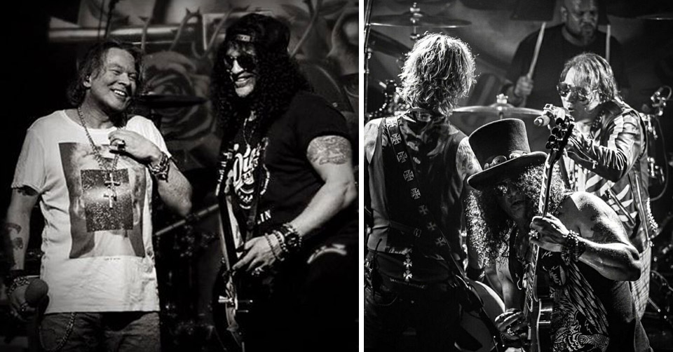 Guns N' Roses reunion at The Troubadour